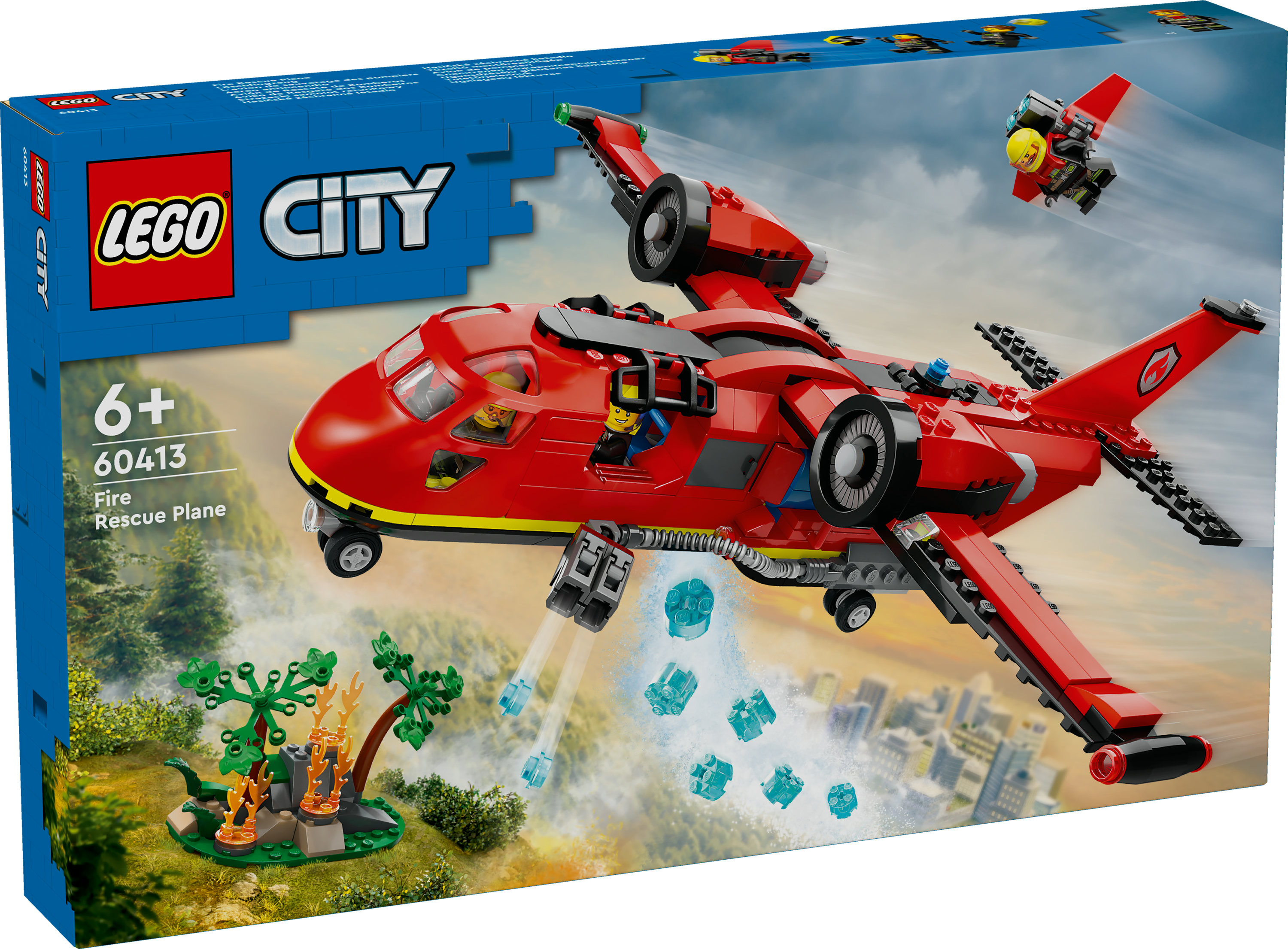 LEGO City Aereo antincendio