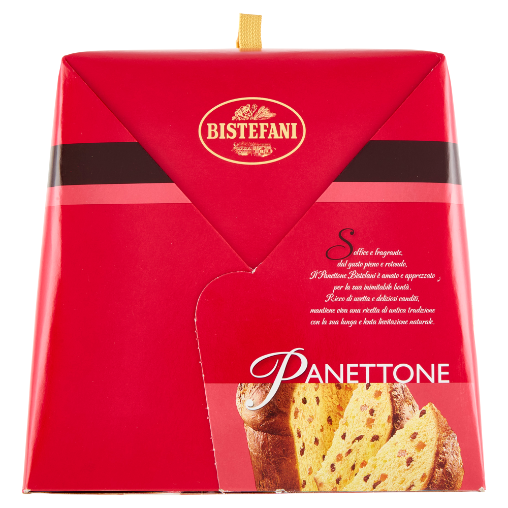 Bistefani Panettone Ricco di Uvetta e Canditi 700 g