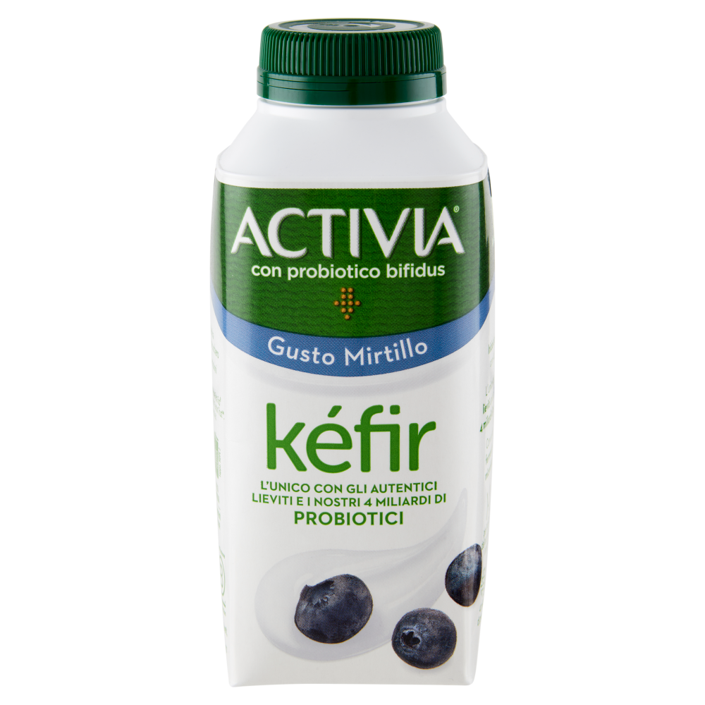 ACTIVIA, Kefir da bere gusto Mirtillo con Probiotico Bifidus, 320g