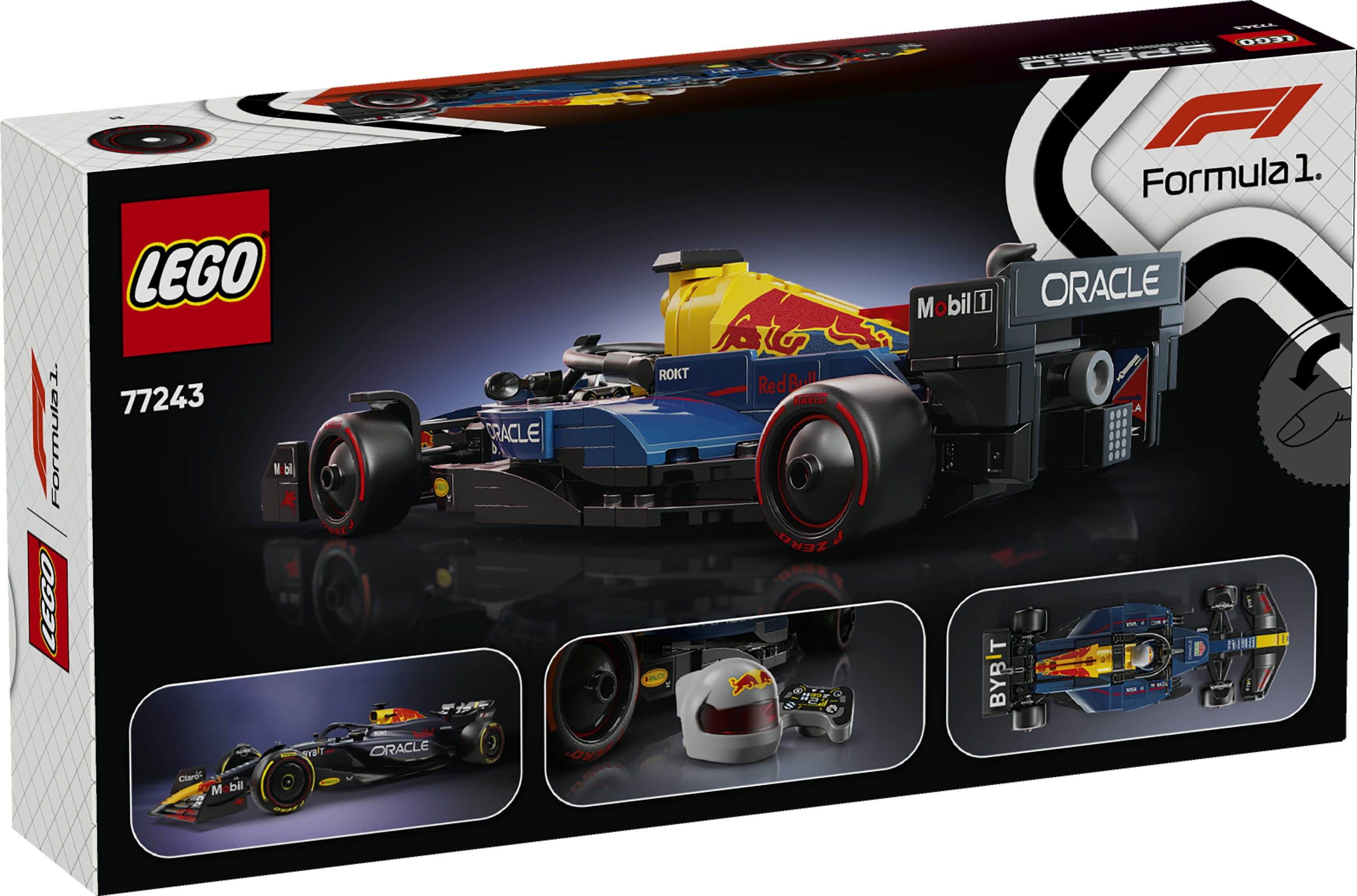 LEGO Speed Champions 77243 Auto da Corsa F1 Oracle Red Bull Racing RB20 Macchina da Collezione, Regalo Uomo, Donna e Adulti