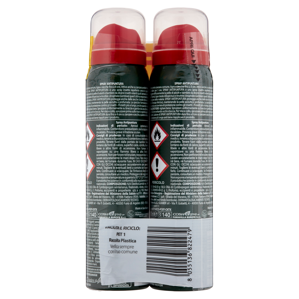 VAPE Derm Scudo Attivo Spray Antipuntura 2 x 100 ml