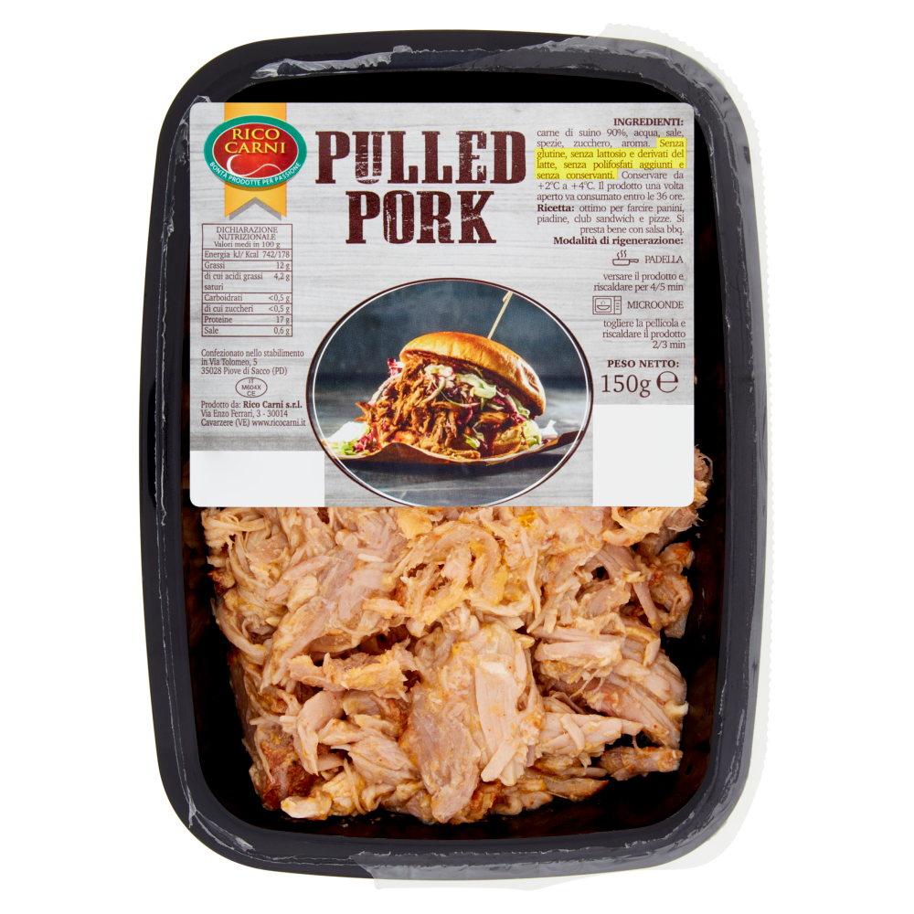 Rico Carni Pulled Pork 150 g
