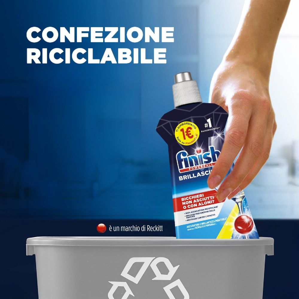 Finish Brillantante Lavastoviglie Limone 500 ml