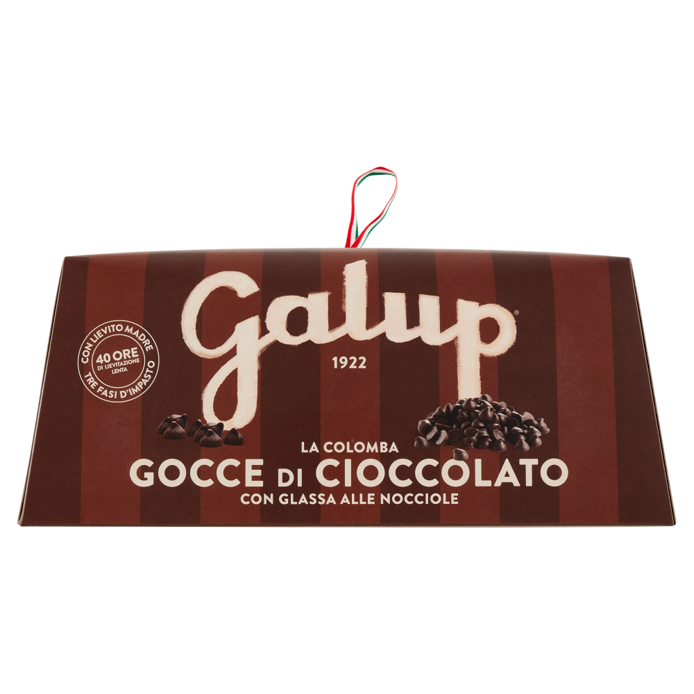 Galup la Colomba Gocce di Cioccolato con Glassa alle Nocciole 750 g