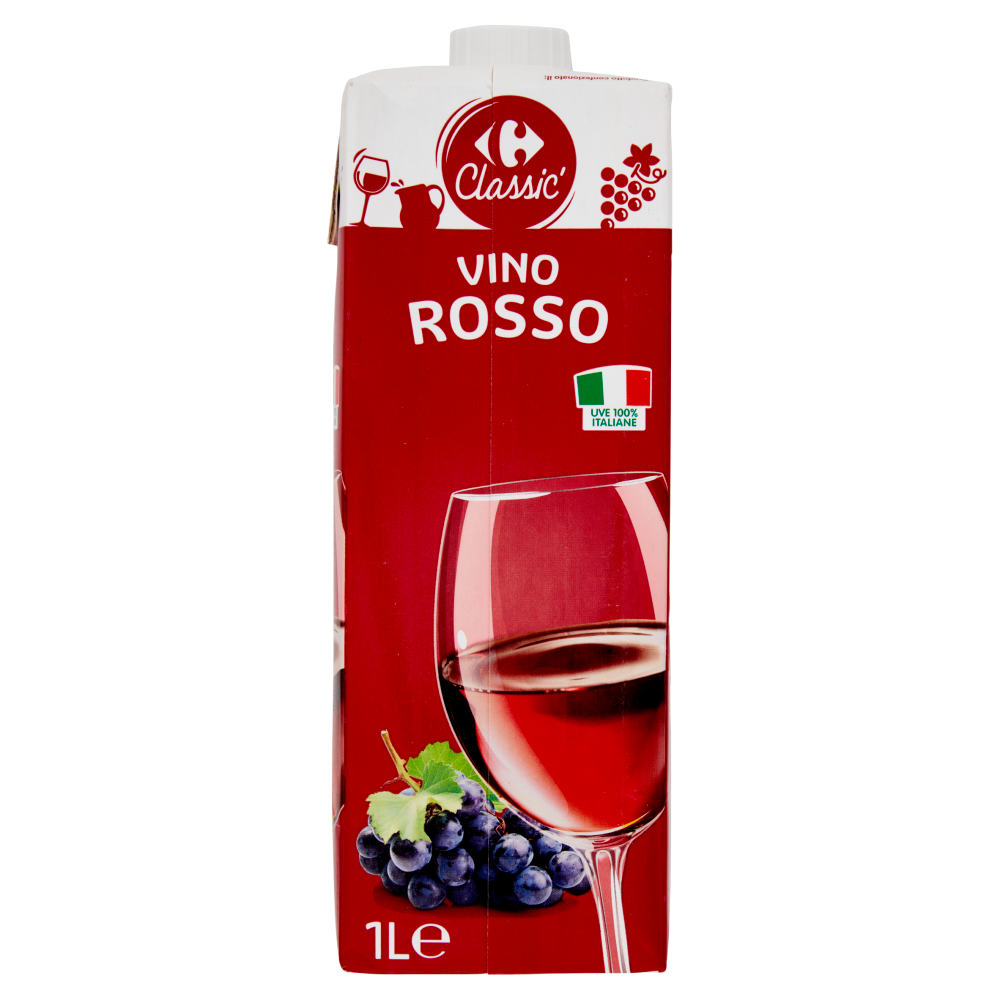 Carrefour Classic Vino Rosso 1 L