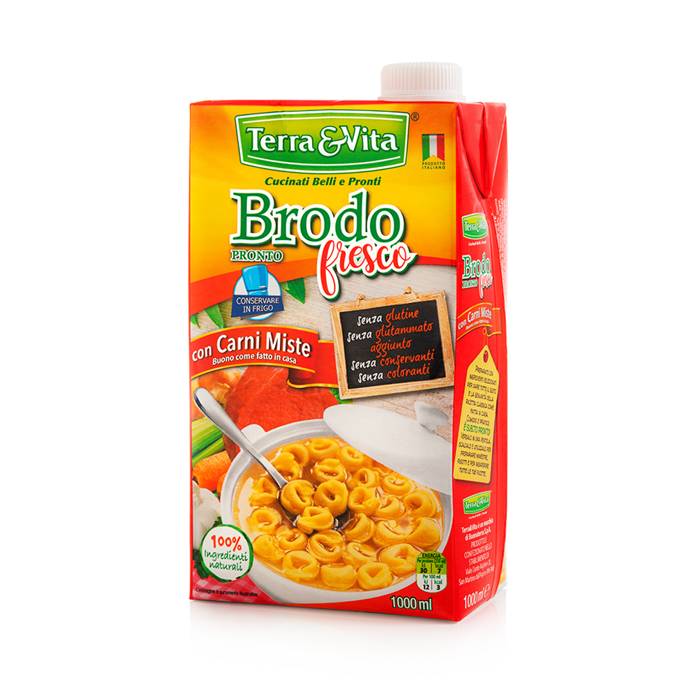 Brodo Fresco Pronto Carni Miste