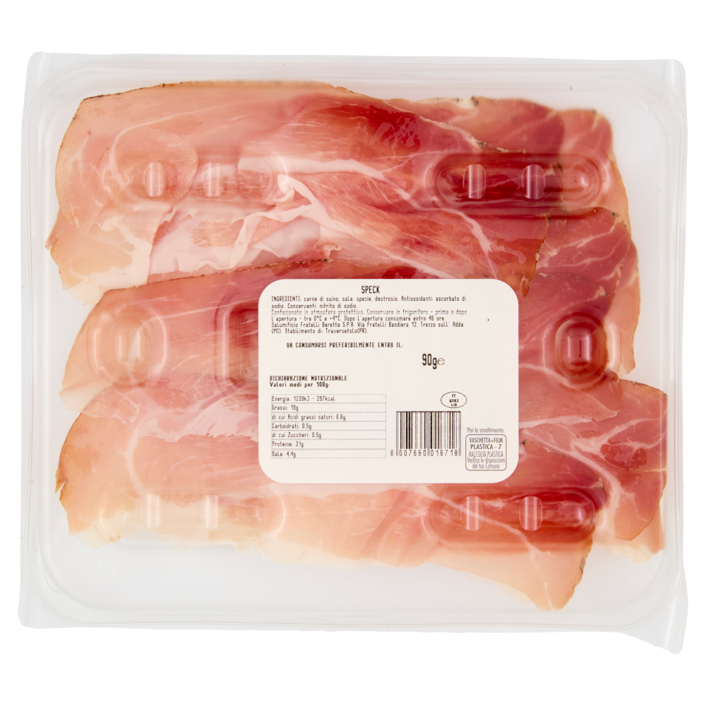 Fratelli Beretta La Salumeria d'Italia Speck 90 g