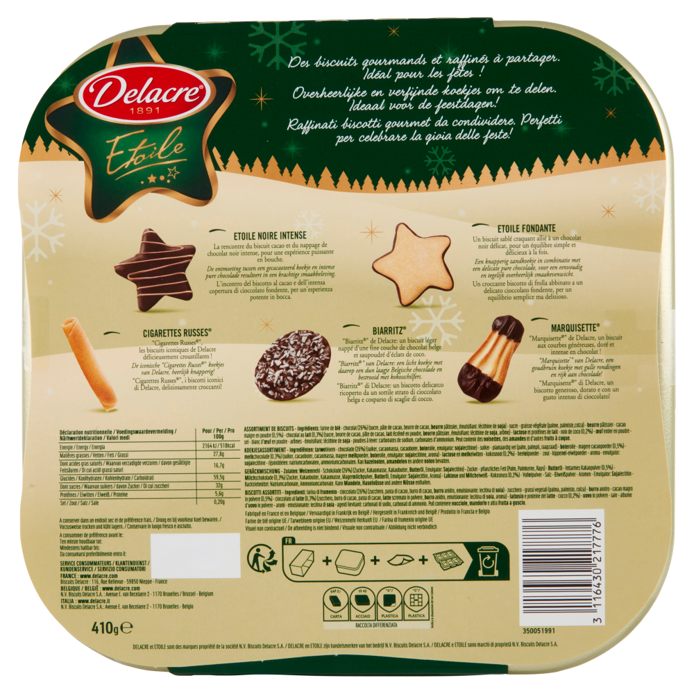Delacre Etoile Collection 410 g