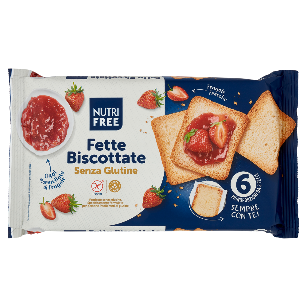 Nutrifree Fette Biscottate Senza Glutine 225 g