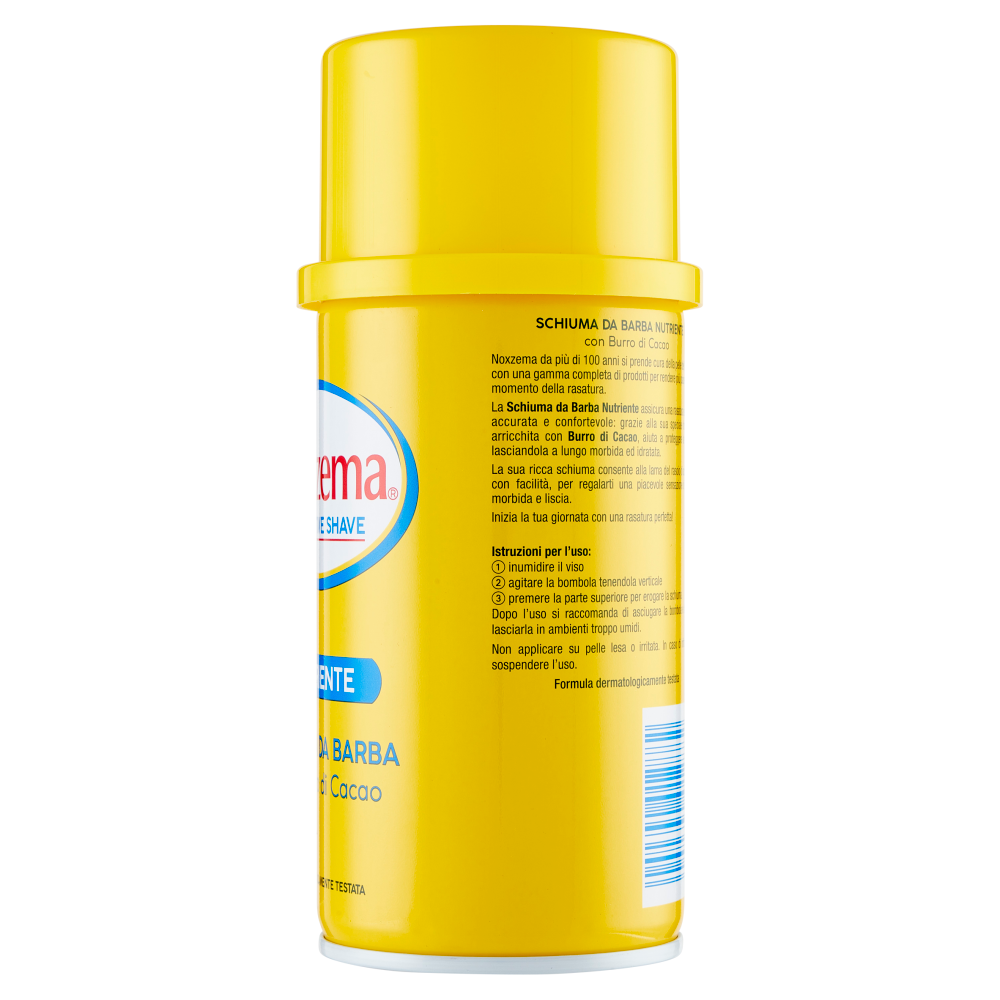 Noxzema Protective Shave Nutriente Schiuma da Barba con Burro di Cacao 300 ml