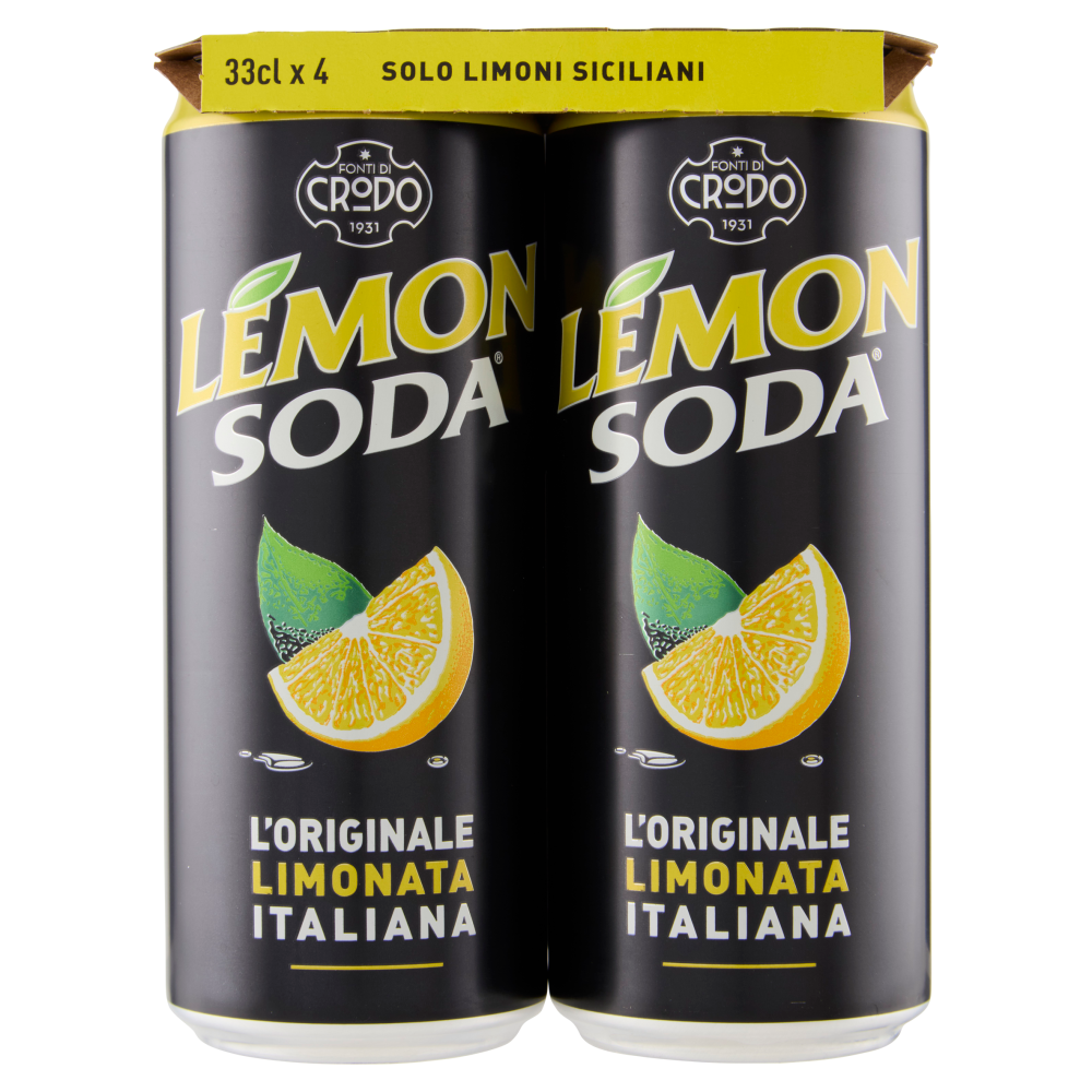 Lemonsoda 4 x 33 cl