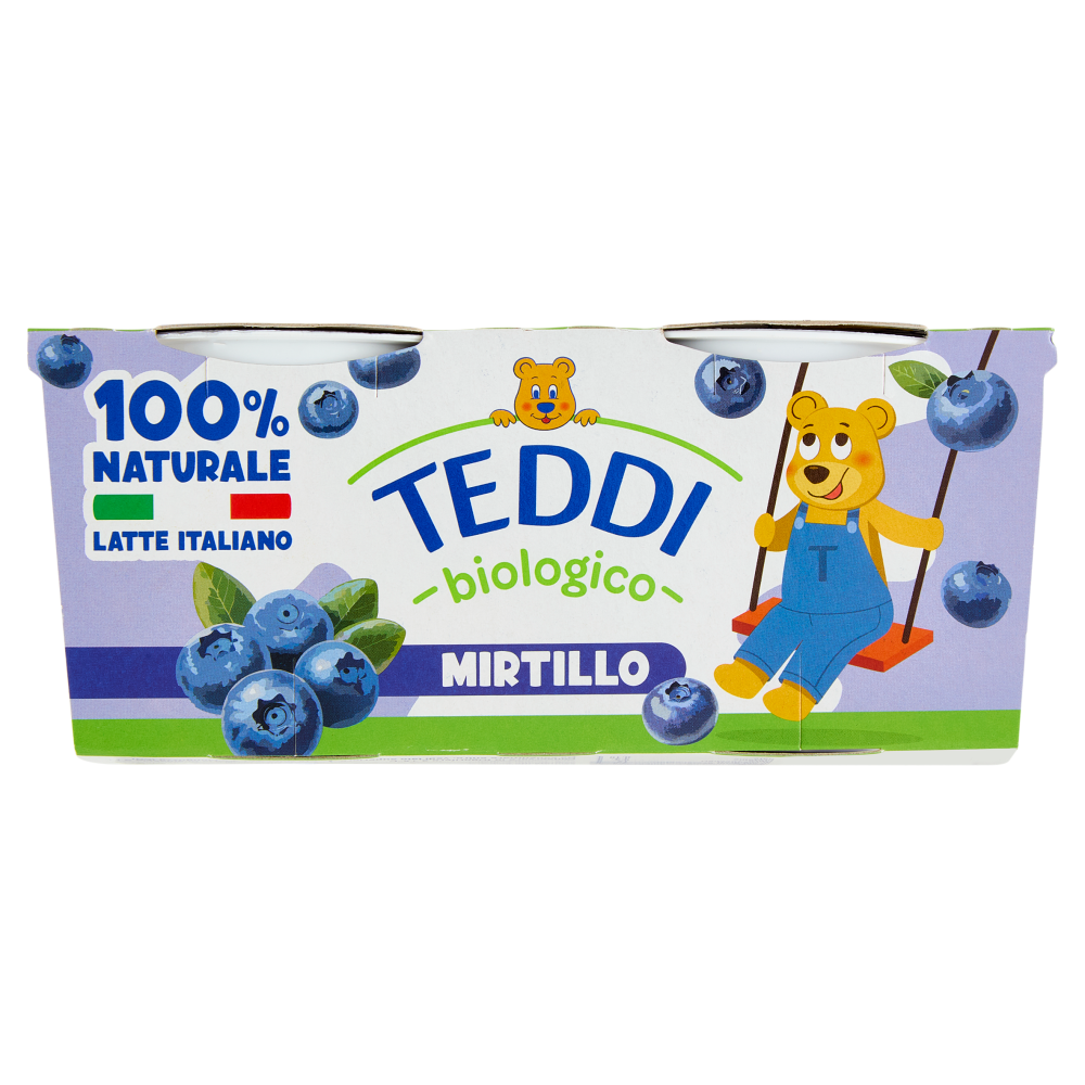 Teddi biologico Mirtillo 2 x 115 g