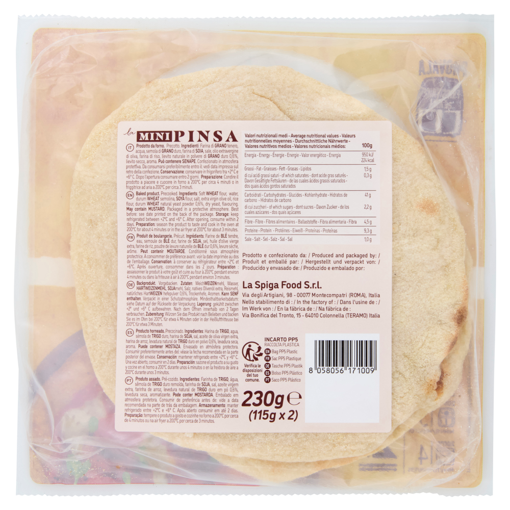 Rusticana la Mini Pinsa 2 x 115 g