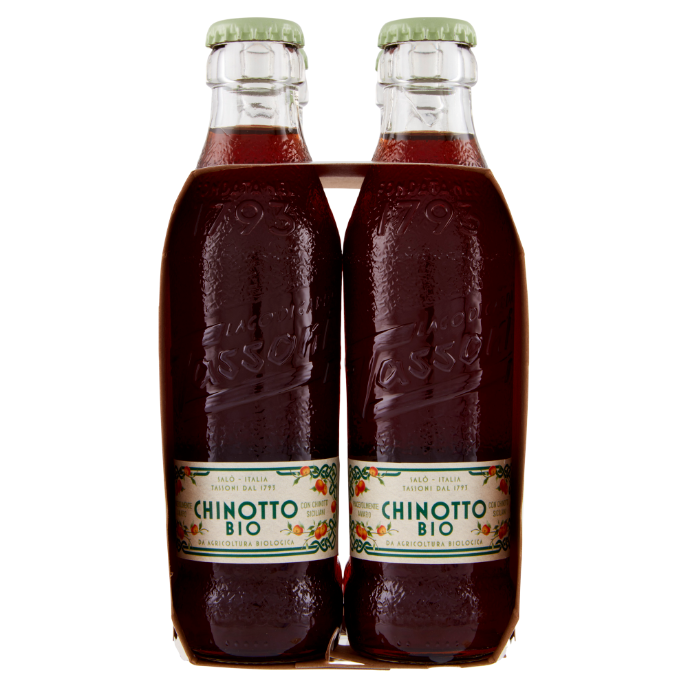 Tassoni Chinotto Bio 4 x 180 ml