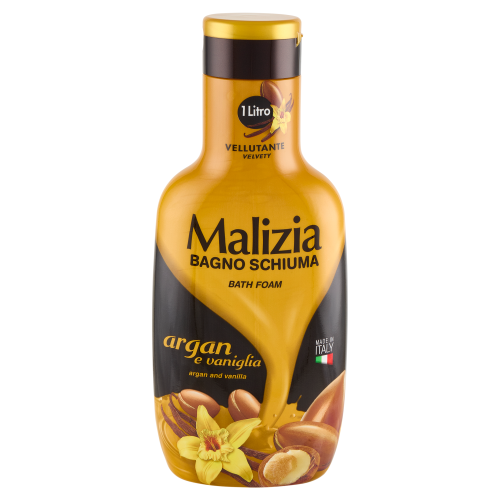 Malizia Bagno Schiuma argan e vaniglia 1000 mL