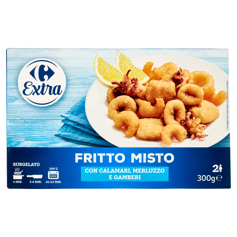 Carrefour Extra Fritto Misto Surgelato 300 g