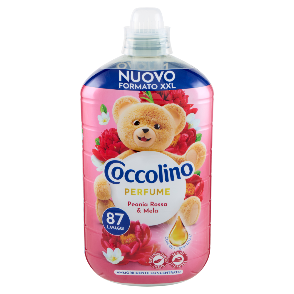 Coccolino Ammorbidente Concentrato Perfume Peonia Rossa & Mela 87 Lavaggi 1827 ml