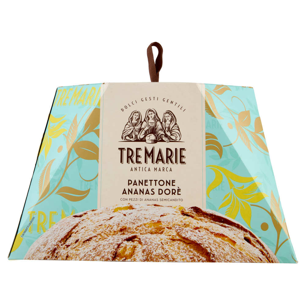 Tre Marie Panettone Ananas Dorè 930 g