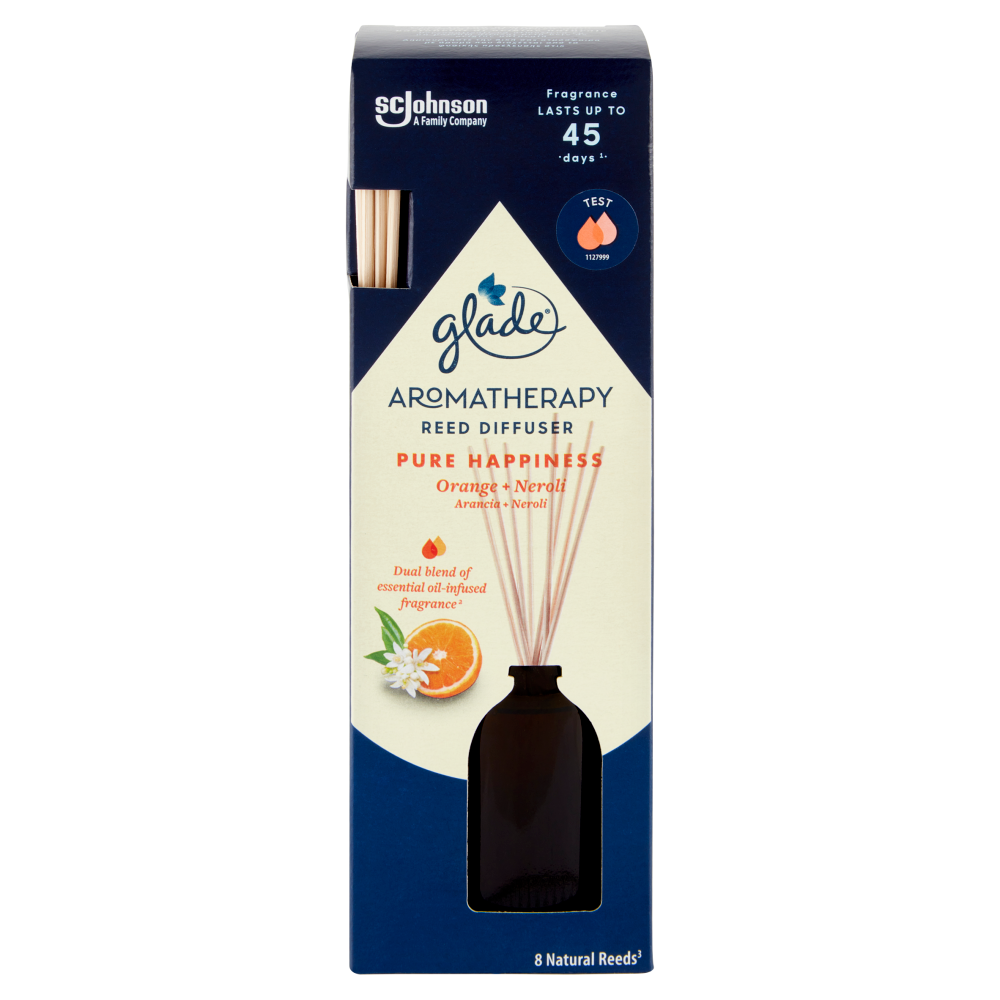 Glade Aromatherapy Diffusore a bastoncini Pure Happiness 80ml