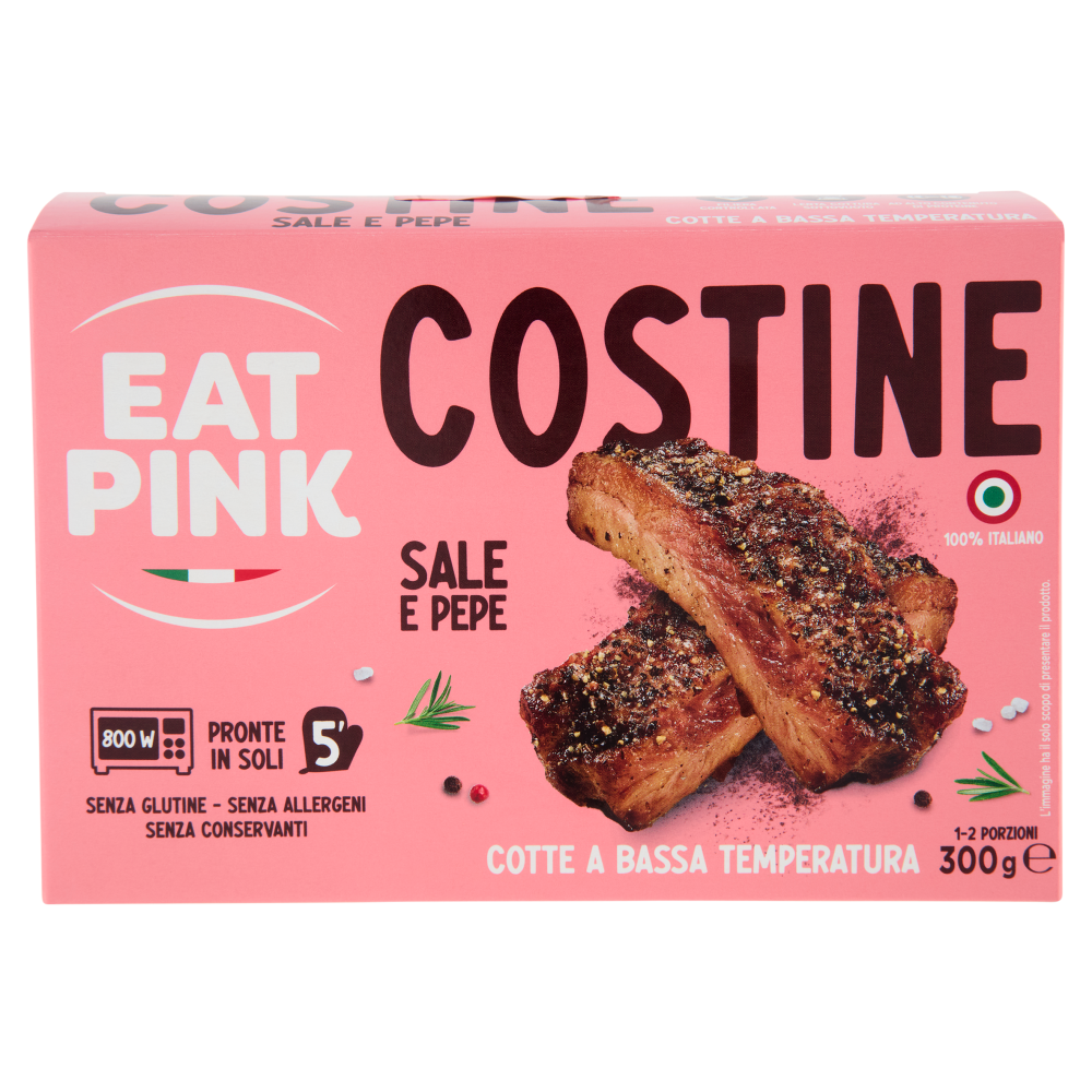 Eat Pink Costine Sale e Pepe 300 g Carrefour