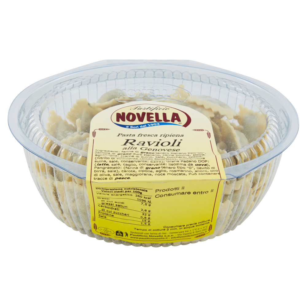 Pastificio Novella Ravioli alla Genovese 400 g