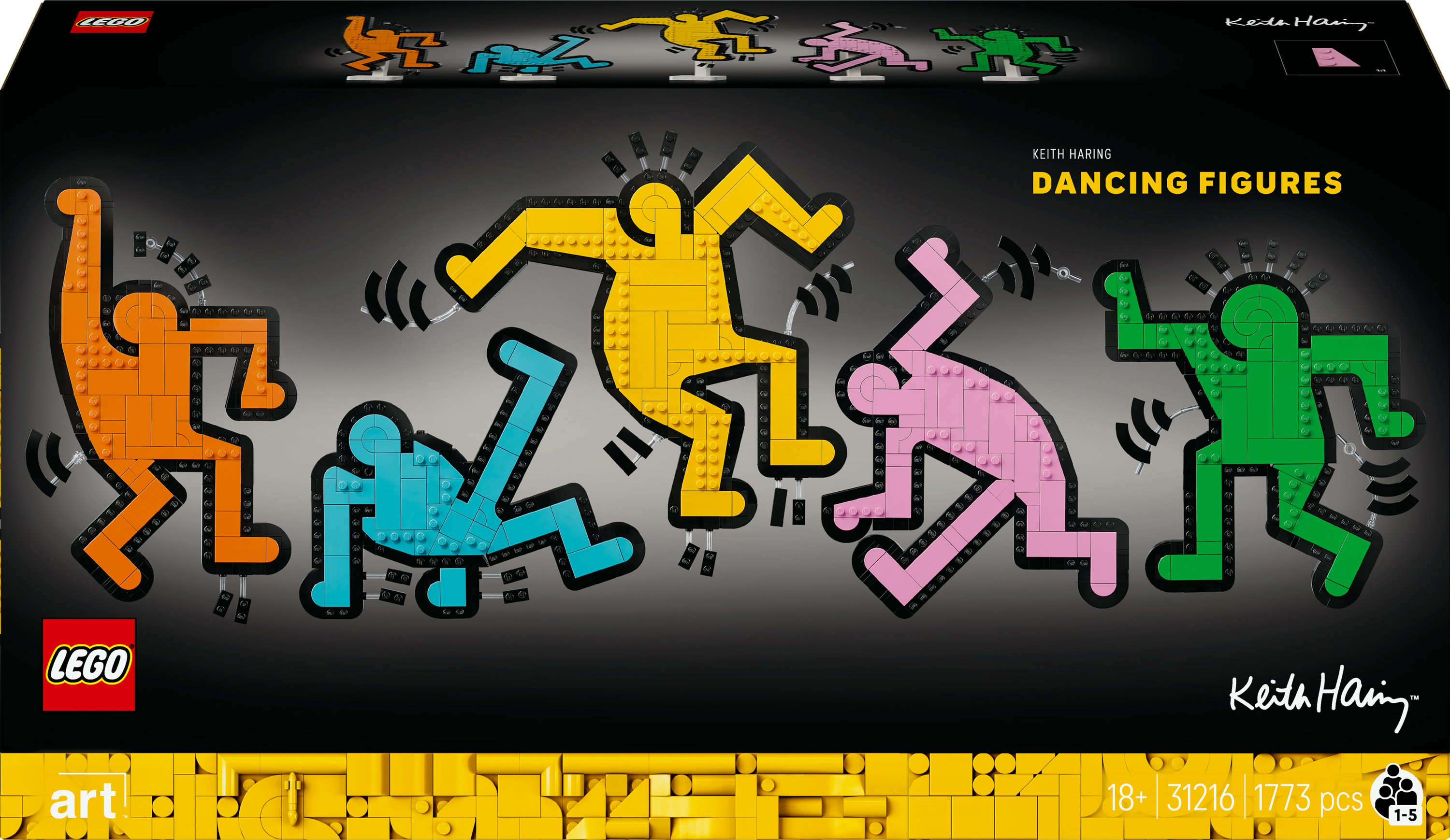 LEGO ART Keith Haring – Figure danzanti