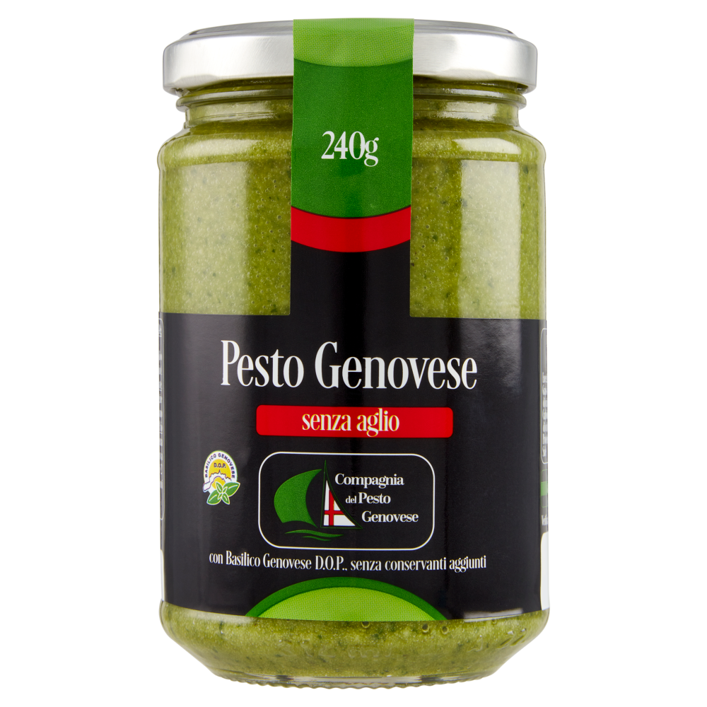 Compagnia del Pesto Genovese Pesto Genovese senza aglio 240 g