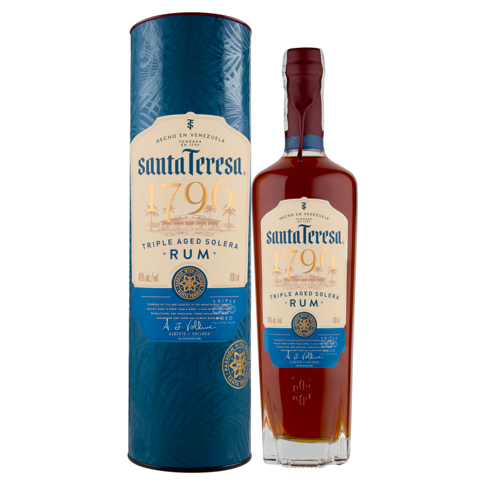 santa Teresa 1796 Triple Aged Solera Rum 700 ml