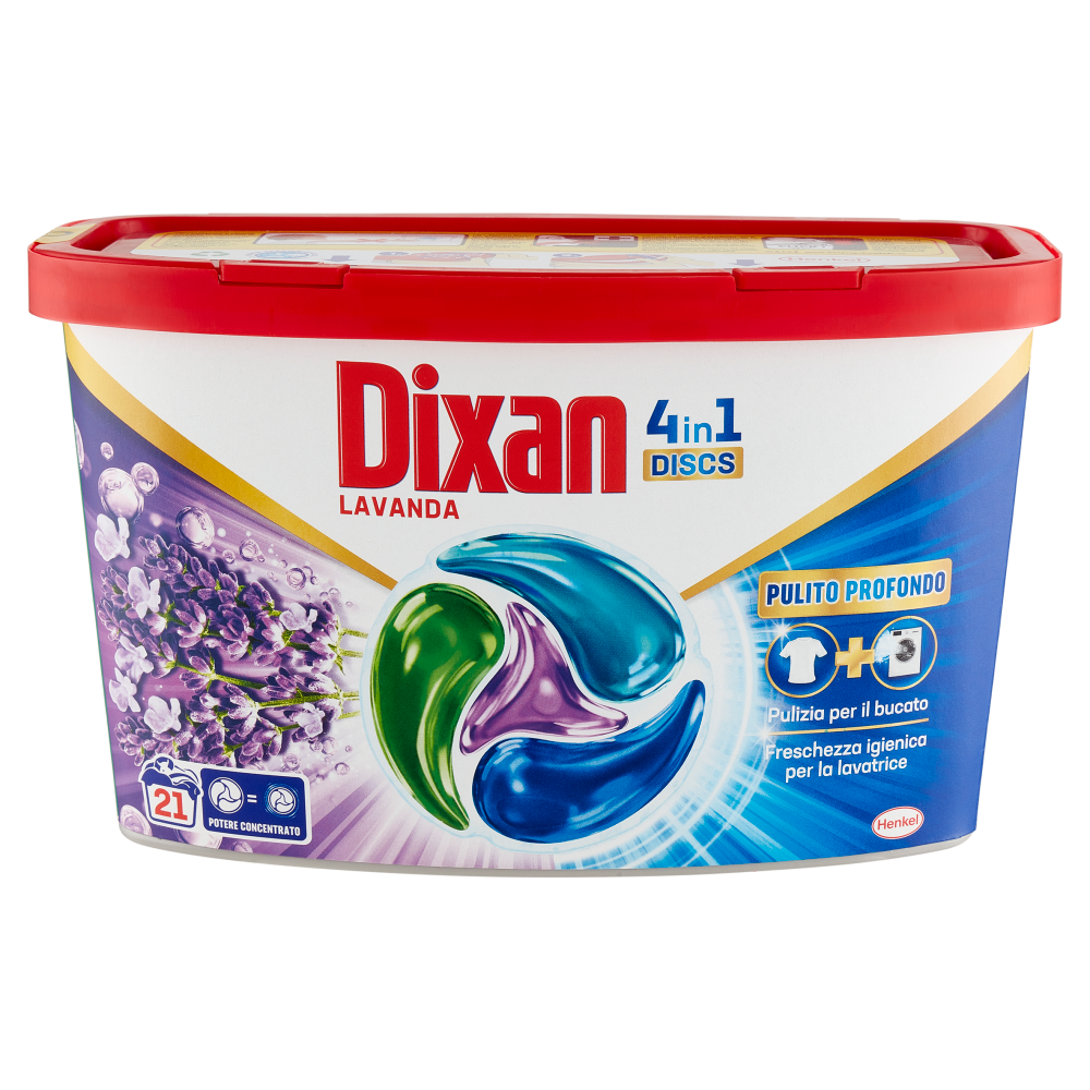 DIXAN Discs Lavanda 21pz (346,5g)