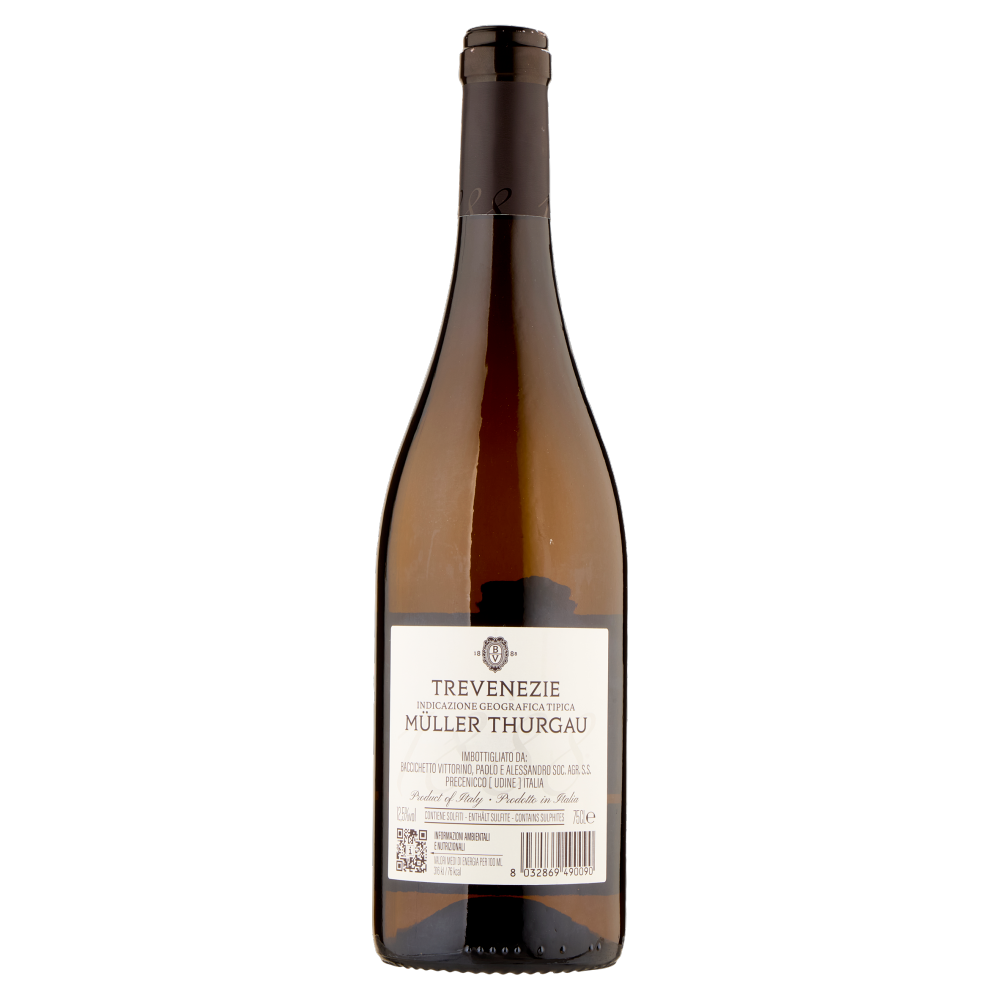 Baccichetto Vittorino M&uuml;ller Thurgau Trevenezie IGT 75 cl