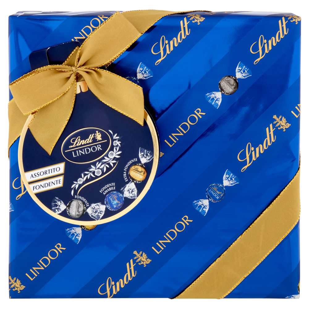 Lindt Lindor Cioccolatini cioccolato fondente Scatola regalo 287 g