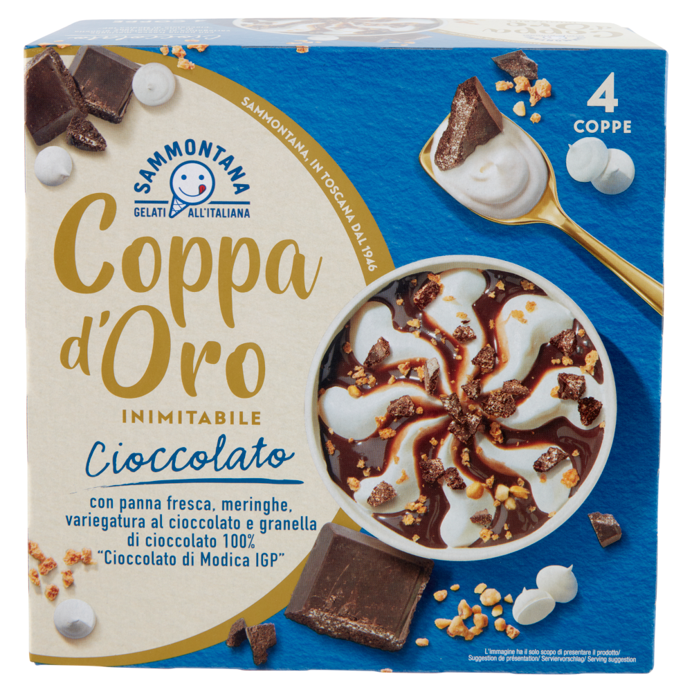 Sammontana Coppa d'Oro Cioccolato 4 x 90 g