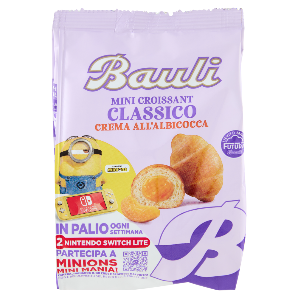 Bauli Mini Croissant Classico Crema all'Albicocca 75 g