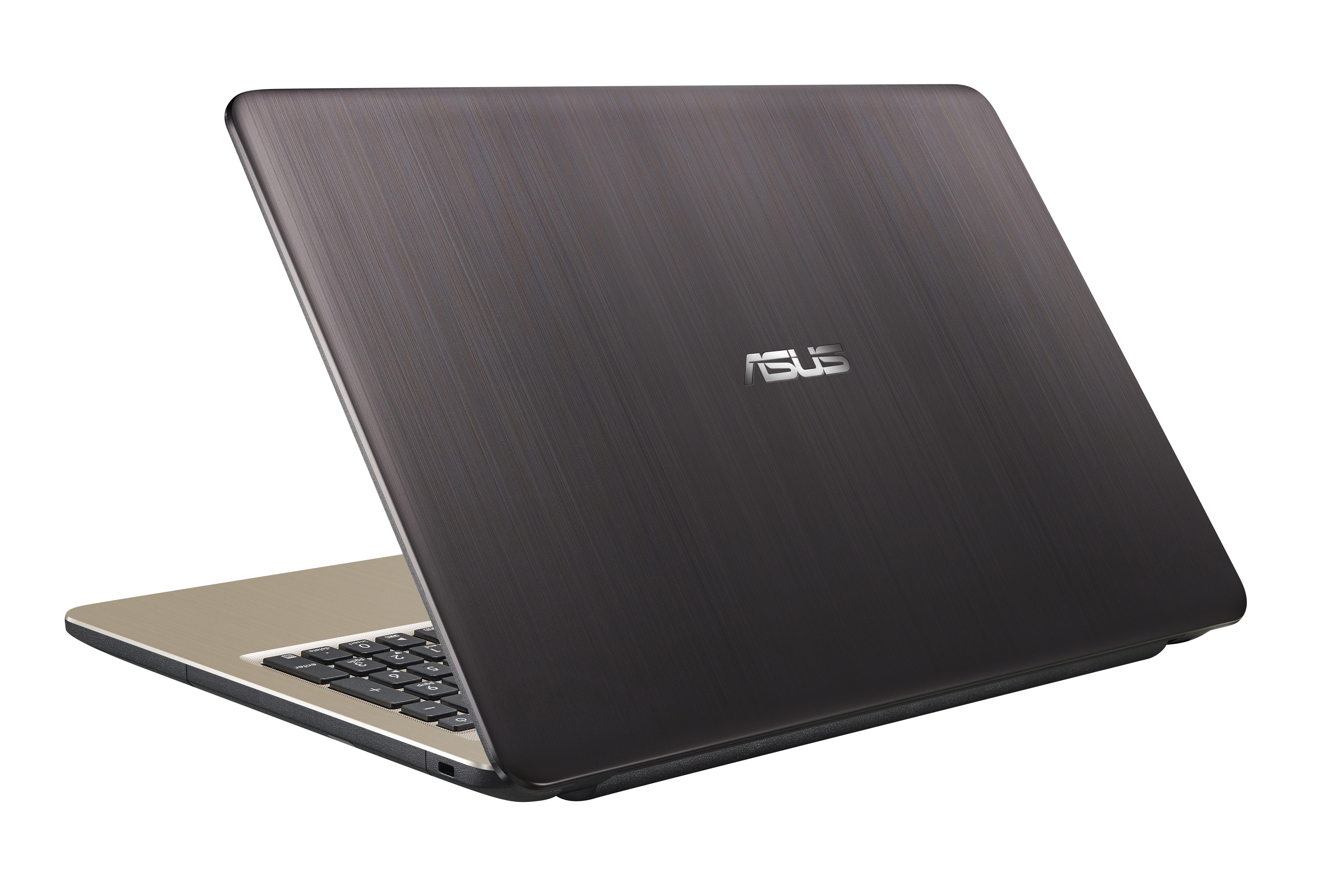 ASUS X540MA-GQ791T Intel® Celeron® N4000 Computer portatile 39,6 cm (15.6") HD 4 GB LPDDR4-SDRAM 256 GB SSD Wi-Fi 5 (802.11ac) Windows 10 Home Nero, Cioccolato