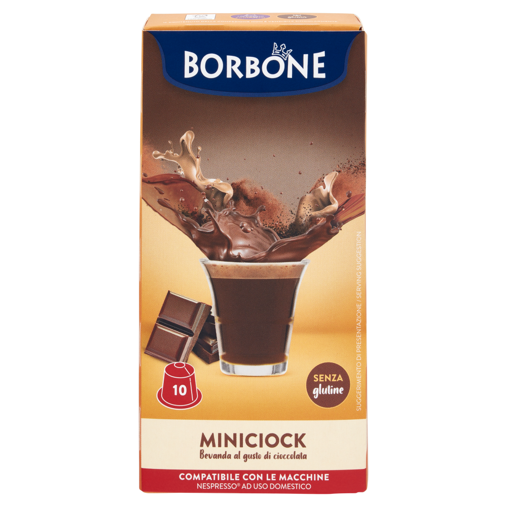 Borbone Miniciock Compatibile Nespresso 10 Capsule 10 x 7 g