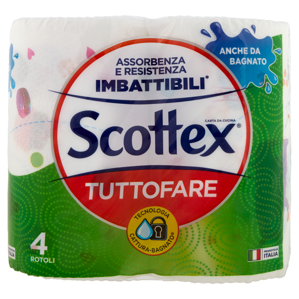 Scottex Tuttofare Carta da Cucina 4 pz