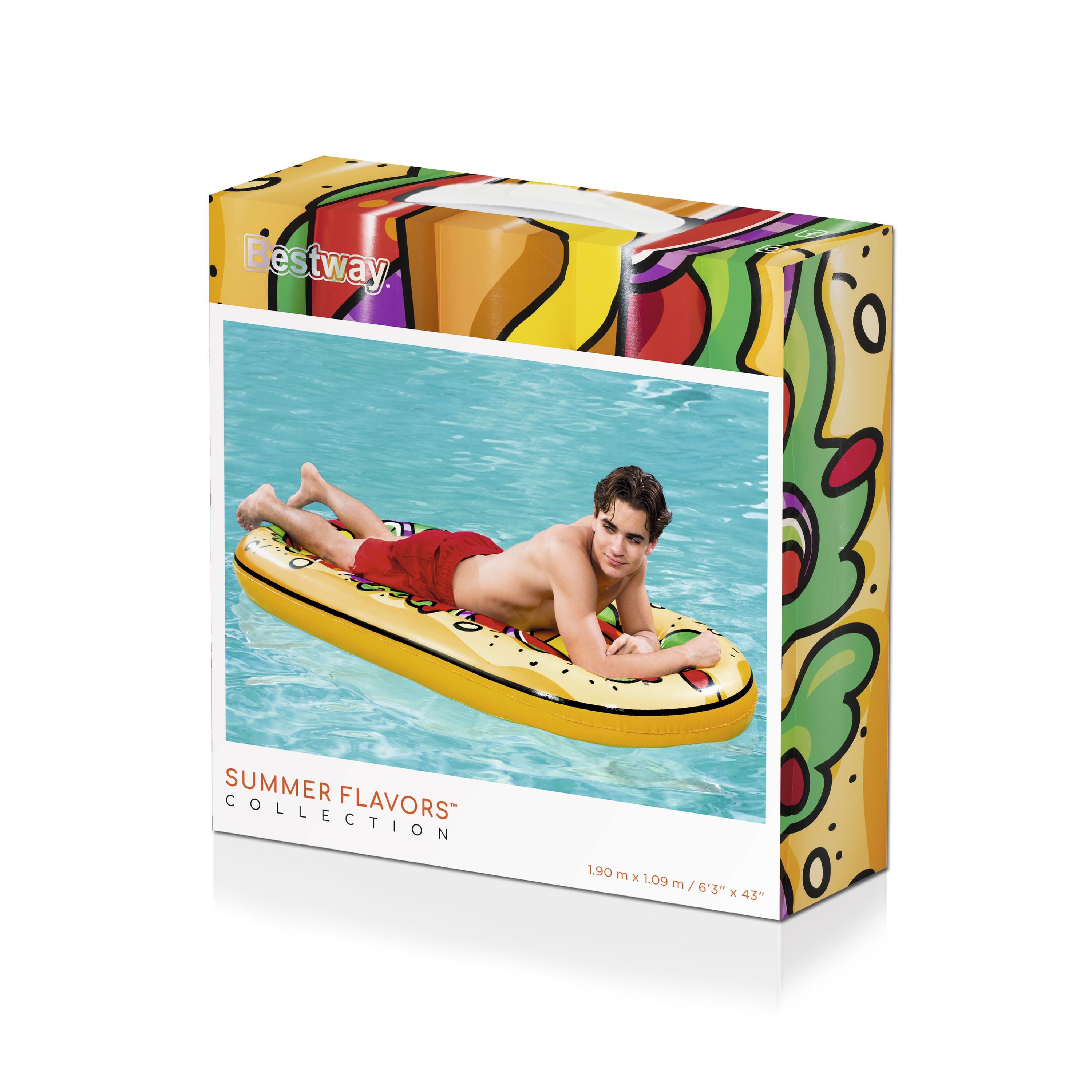 Bestway 43248 galleggiante da piscina e da spiaggia Multicolore Immagine Materassino galleggiante