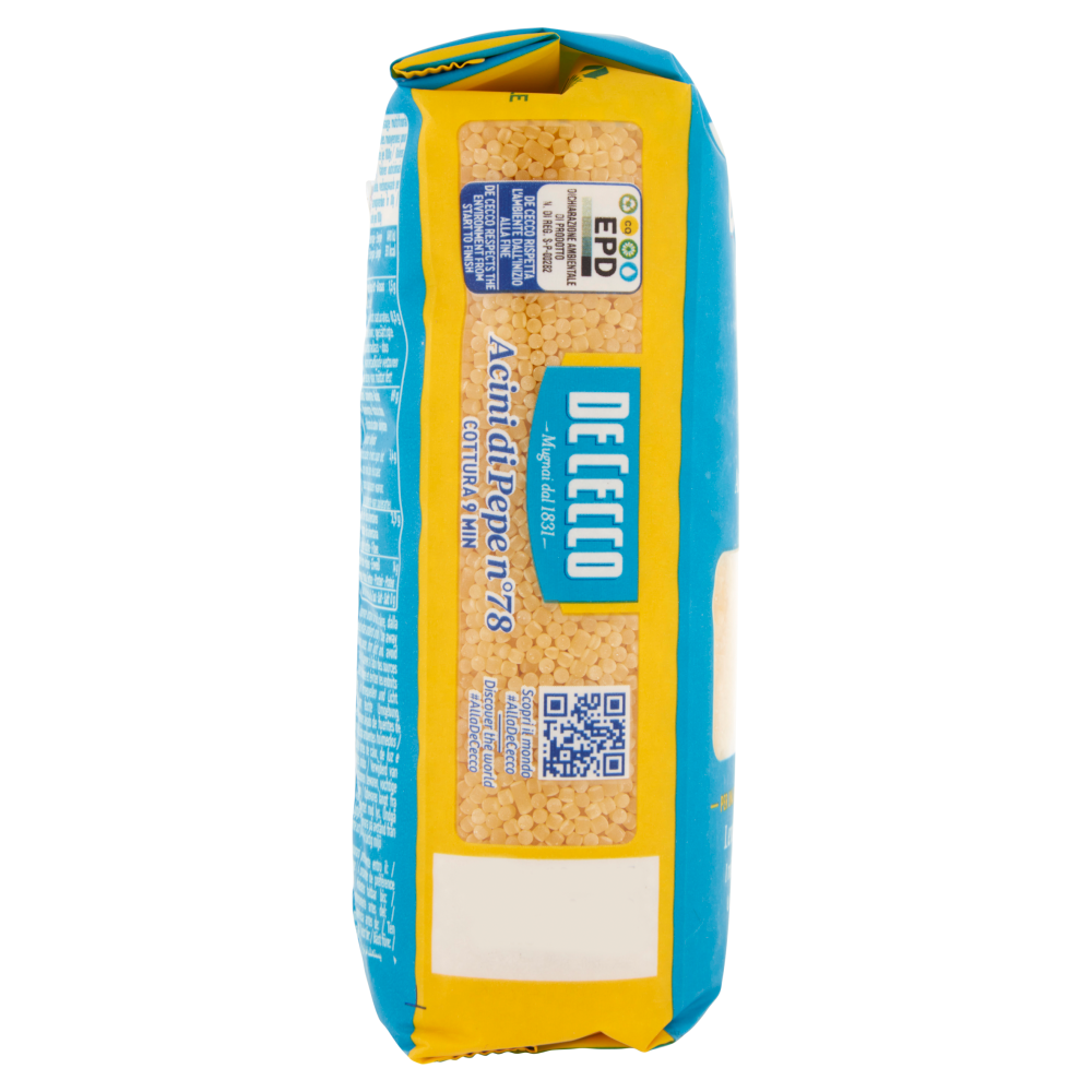 De Cecco Acini di Pepe n&deg;78 500 g