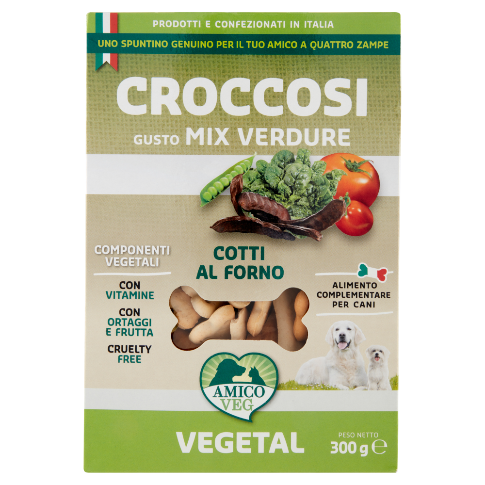 Amico Veg Croccosi Gusto Mix con Verdure 300 g