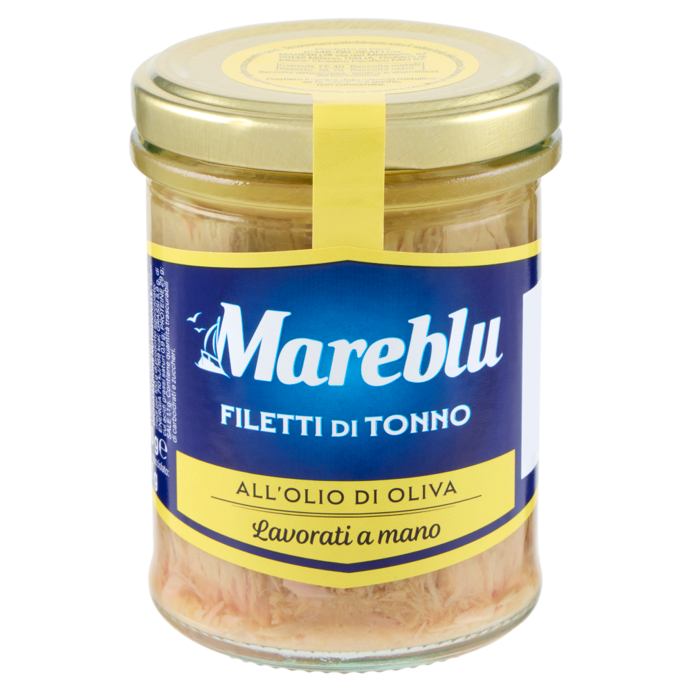 Mareblu Filetti di Tonno all'Olio di Oliva 180 g