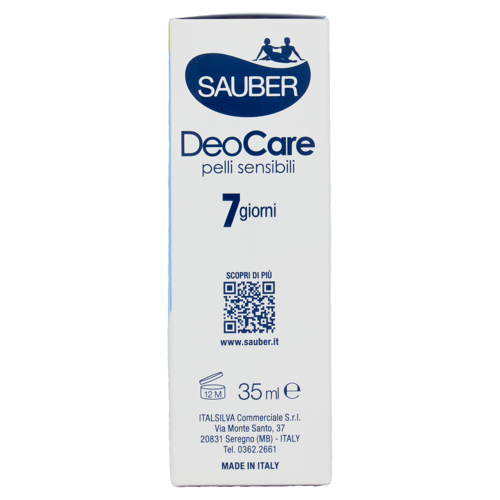 Sauber DeoCare pelli sensibili Crema deodorante 35 ml