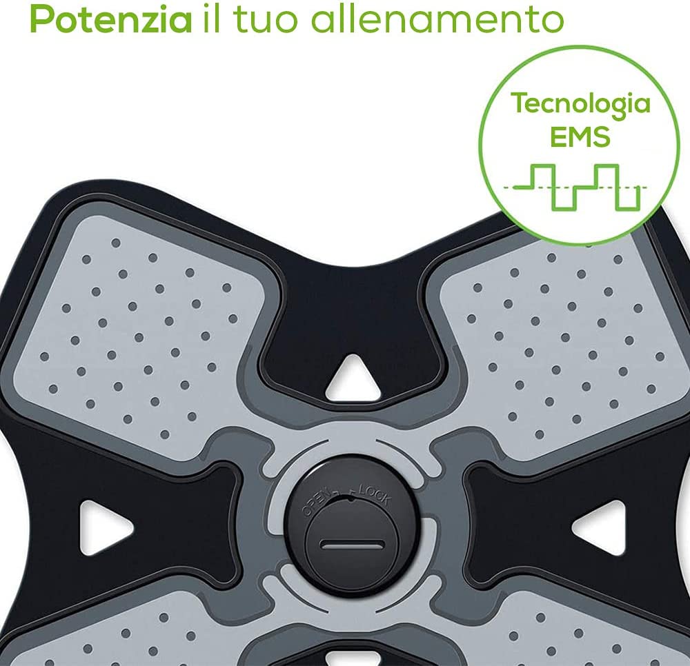 Beurer EM 22 - Dispositivo EMS per l&rsquo;Allenamento dei Muscoli Addominali, Braccia e Gambe