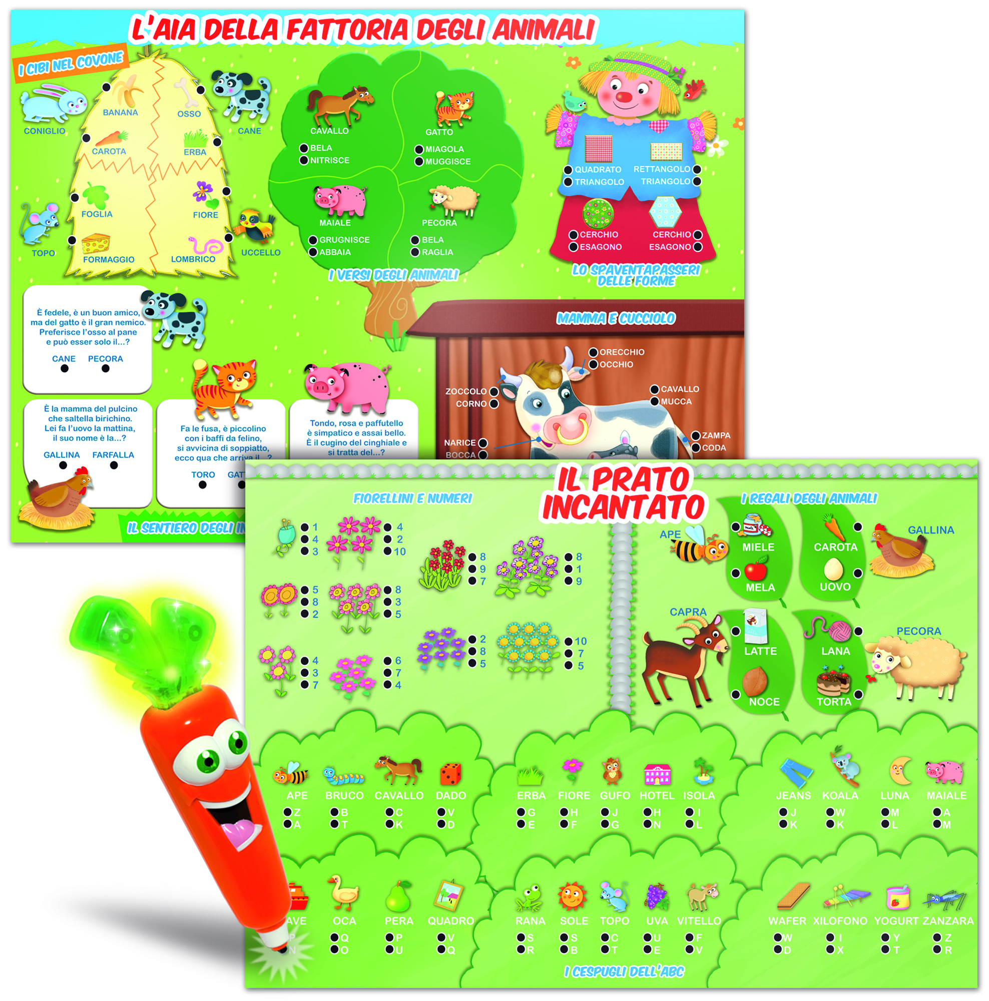 Lisciani Carotina Penna Parlante 50 Giochi Nuova Edizione