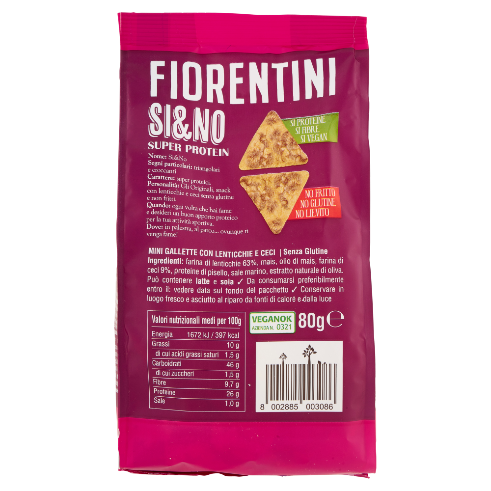 Fiorentini gli Originali Si&No Super Protein 80 g
