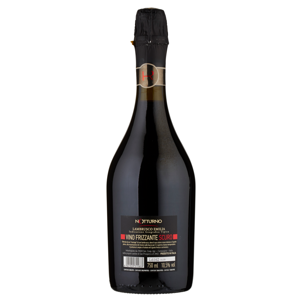 Righi Notturno Lambrusco di Modena DOC Scuro 750 ml