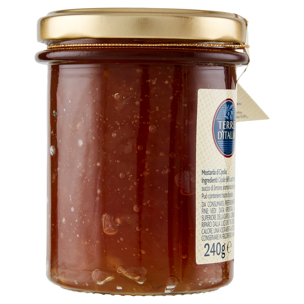 Terre d'Italia Mostarda di Cremona con cipolle 240 g