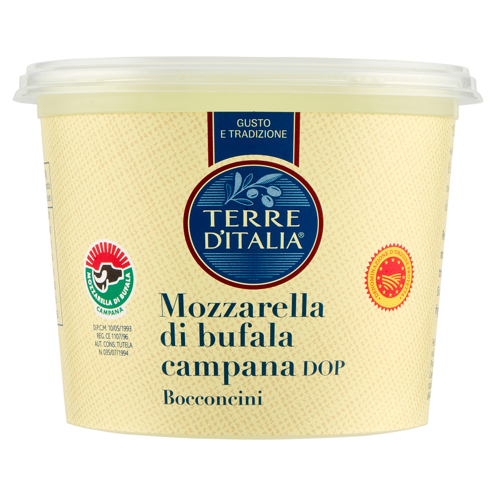 Terre d'Italia Mozzarella di bufala campana DOP Bocconcini 250 g