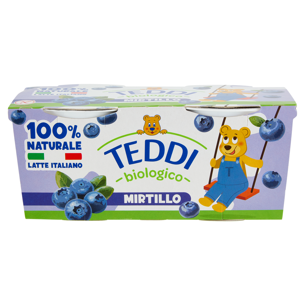 Teddi biologico Mirtillo 2 x 115 g