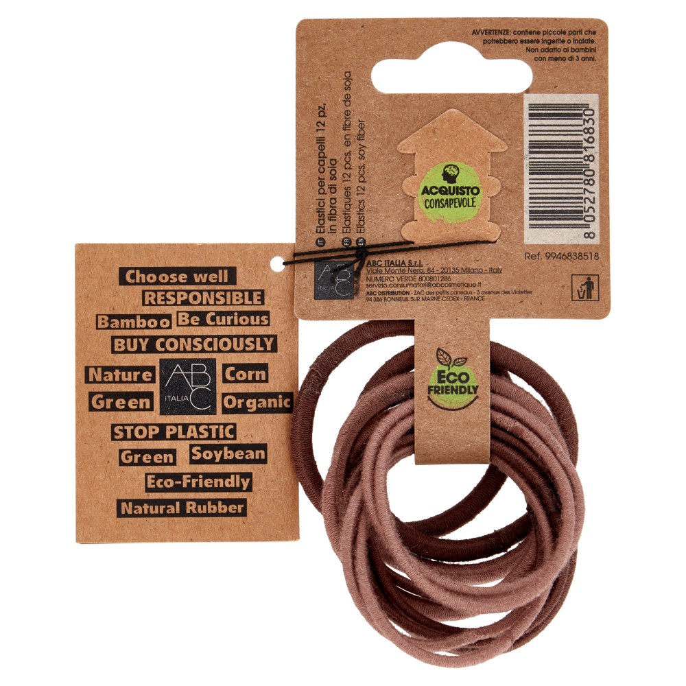 Franck Provost fibre di soia Elastici per capelli 12 pz