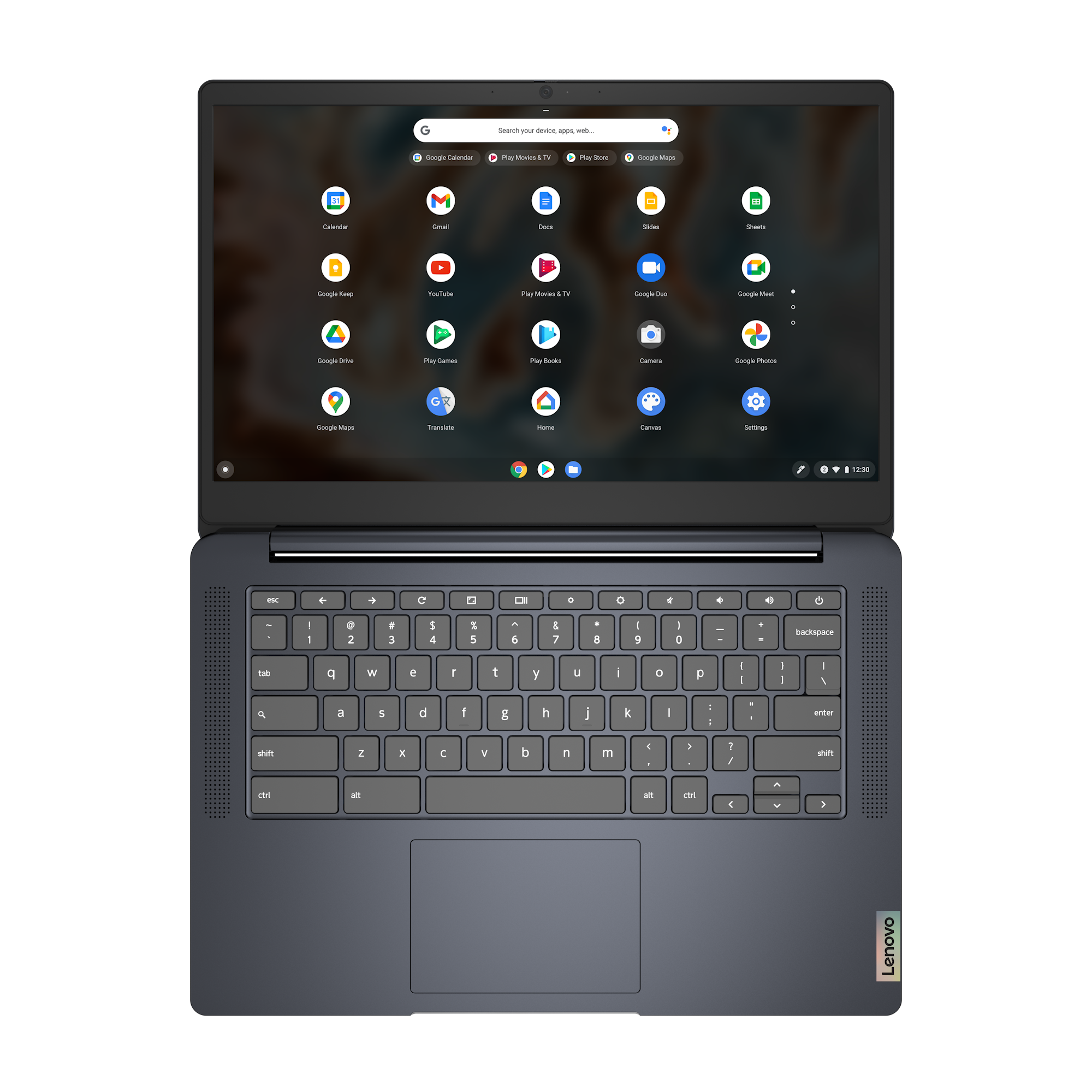 Lenovo IdeaPad 3 Chrome 14M836 MediaTek MT8183 Chromebook 35,6 cm (14") Full HD 8 GB LPDDR4x-SDRAM 64 GB eMMC Wi-Fi 5 (802.11ac) ChromeOS Italiano Blu